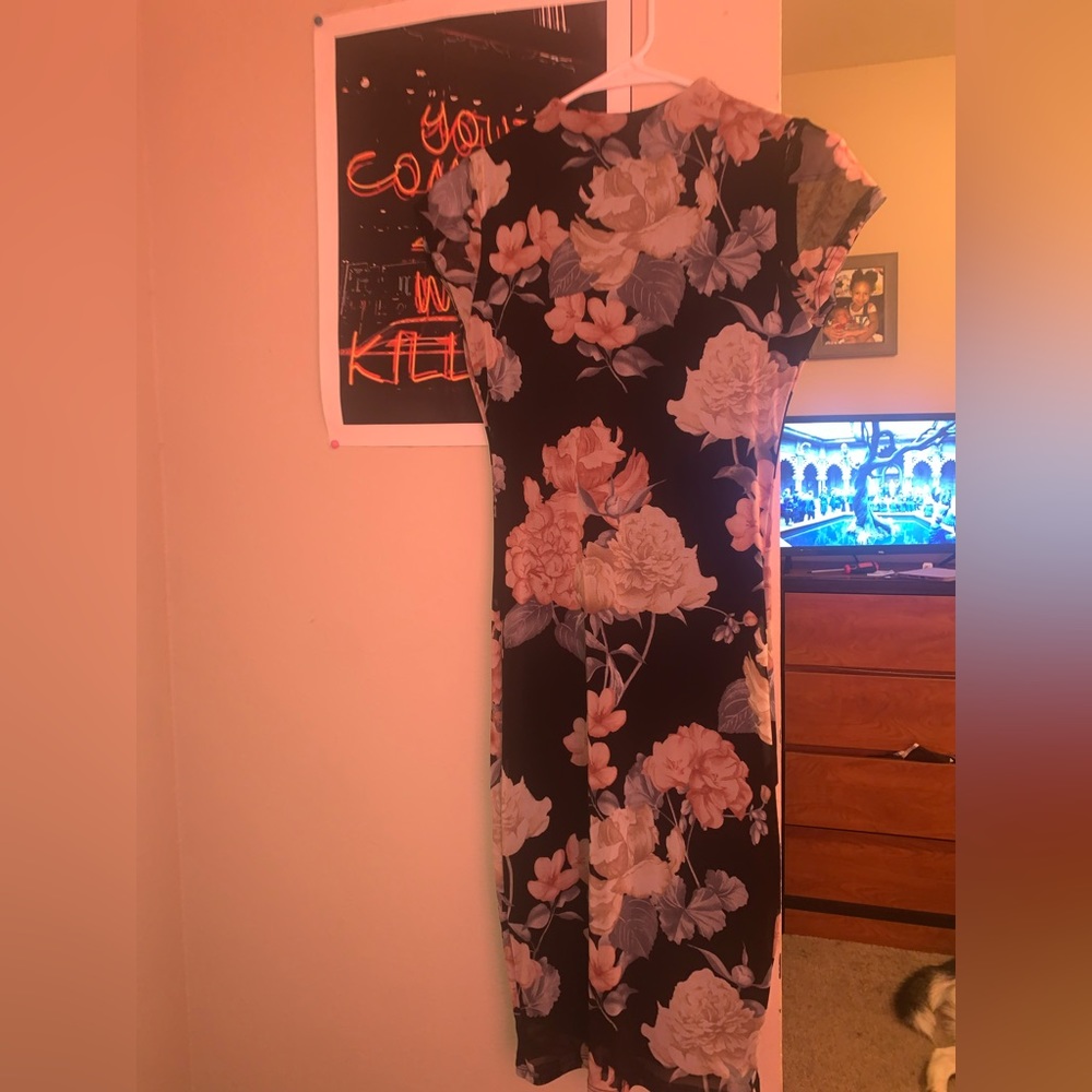 Fashion nova flower dress